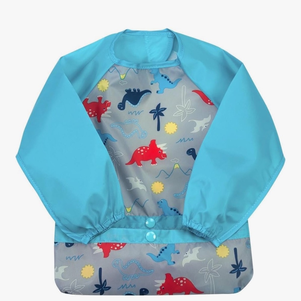 Green Sprouts Long Sleeve Bib NWT 12-24 m